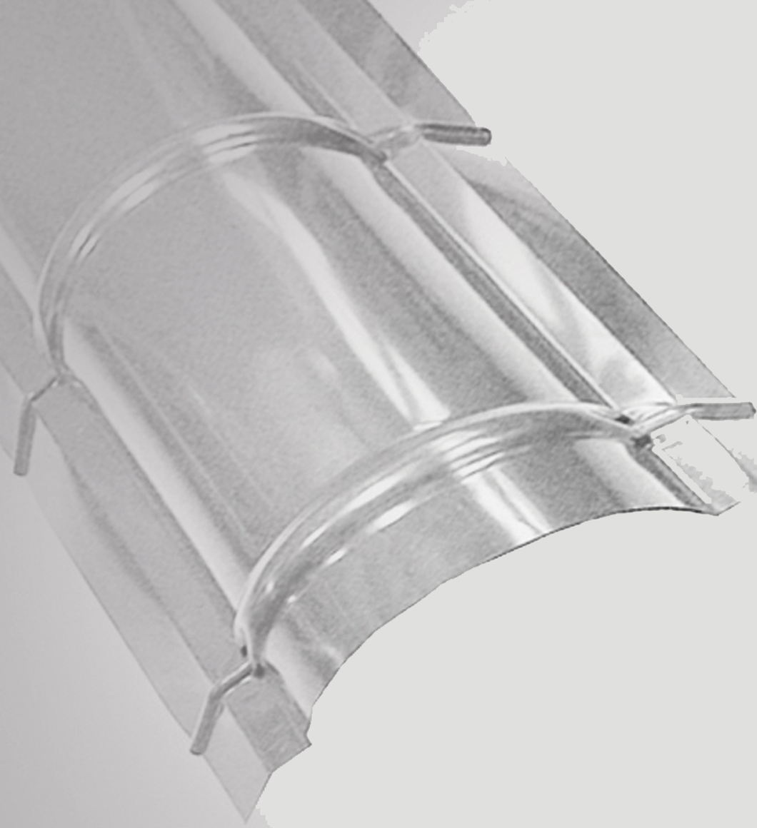 Bingwa Ridge Cap Roll Top Matte Finish, Gauge 28, 2M